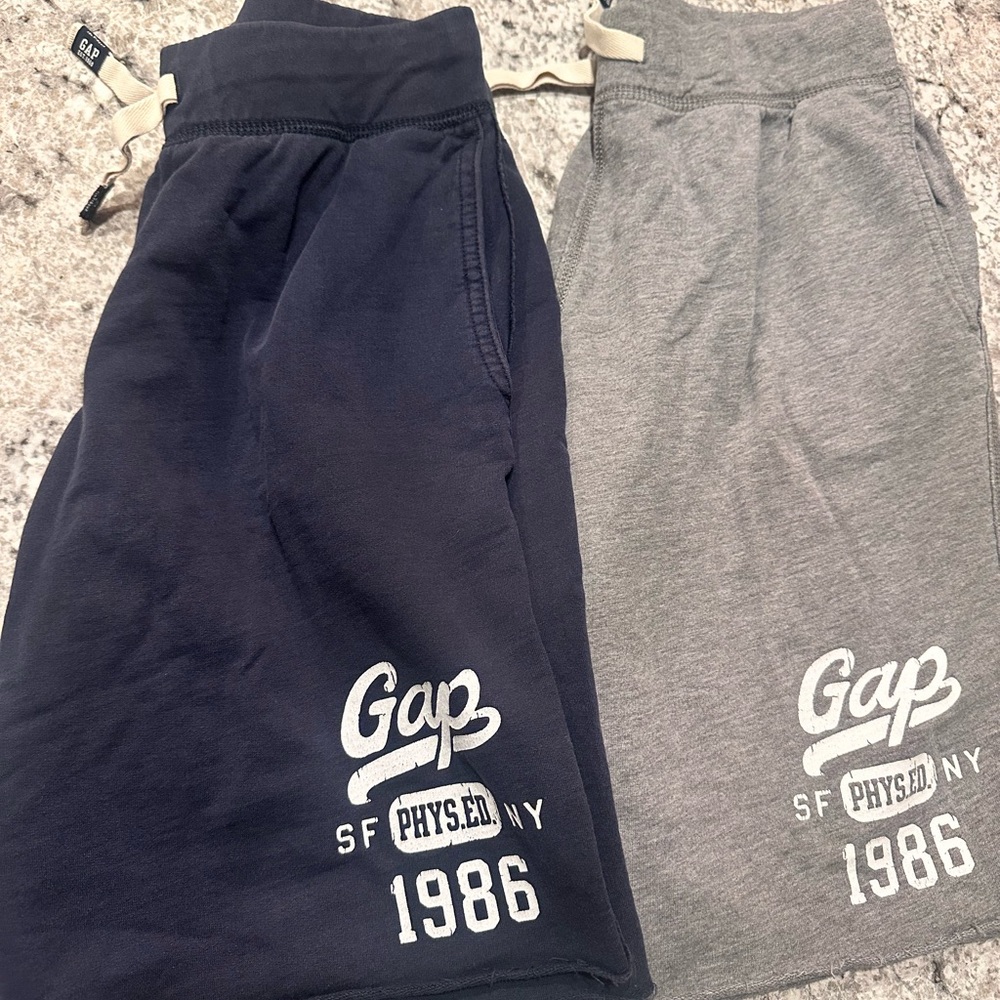 GAP Kids Phys Ed 1986 Navy and Gray Bottoms